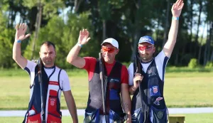 Hrvatski strijelci u trapu su europski viceprvaci Europe