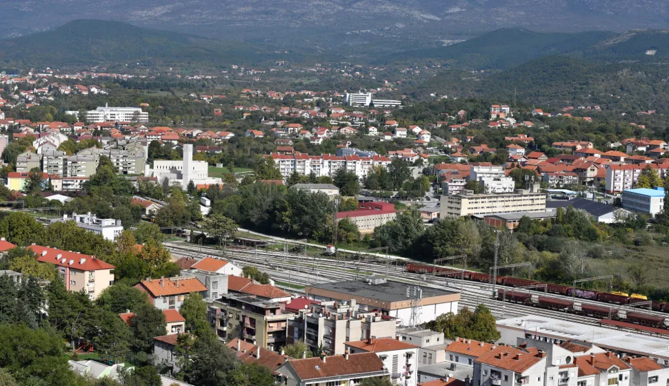 26.10.2024., Knin - Panorama kraljevskog grada Knina. Photo: Hrvoje Jelavic/PIXSELL