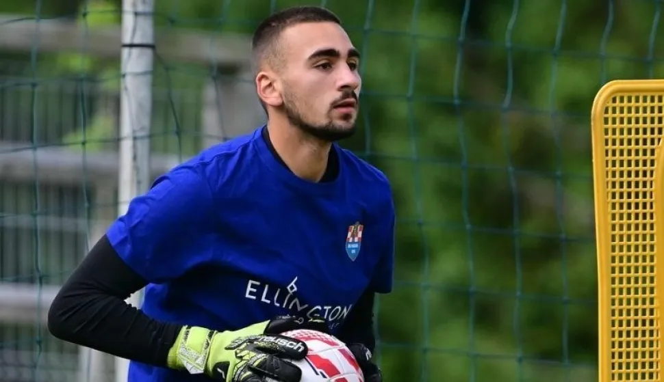 Srđan Nedić, vratar juniorske momčadi Vukovara 1991FOTO: HNK VUKOVAR 1991