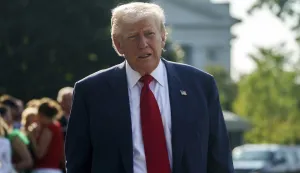 epa12261473 US President Donald Trump talks to the media as he departs from the White House in Washington, DC, USA, 25 July 2025. President Trump is due to visit Scotland for a 4-day visit where he is due to visit his golf courses and met with UK Prime Minister Keir Starmer. EPA/WILL OLIVER/POOL