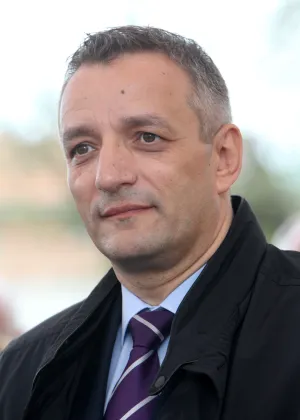 28.04.2015 Karlovac - Otvorenje djecjeg igralista u Osnovnoj skoli Turanj ? podrucna skola Cerovac Vukmanicki cija je izgradnja omogucena donacijom tvrtke Europlakat d.o.o. u suradnji sa Hrvatskim Crvenim krizom. Dino Ivan Dogan direktor tvrtke Europlakat.rPhoto: Kristina Stedul Fabac/PIXSELL