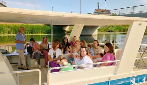 Edukacija o dojenju tijekom plovidbe BosutomAndrijaševciUstupljene fotografije