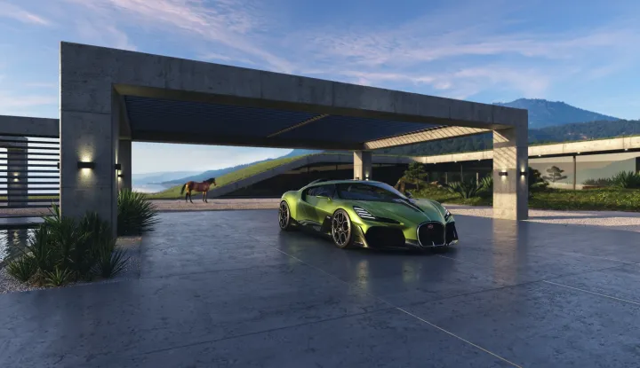 Bugatti Brouillard osmi&scaron;ljen po uzoru na konja osnivača marke, Ettorea Bugattija