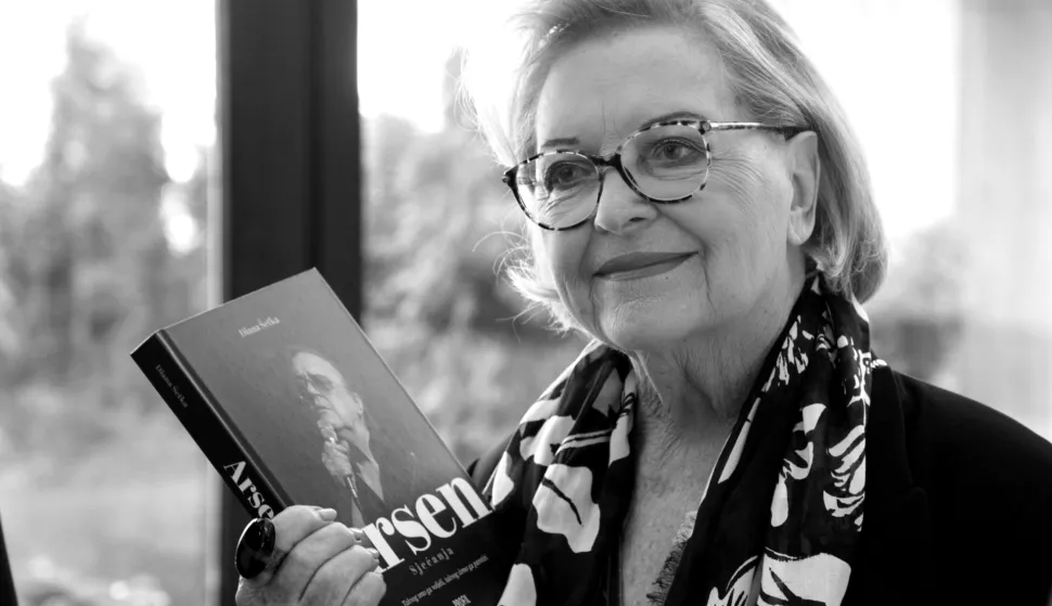 Zagreb, 22.03.2023. -Promocija knjige Diane Šetka "Arsen Dedić: Sjećanja - Takvog smo ga voljeli, takvog ćemo pamtiti".Na slici Gabi Novak.foto HINA/Tomislav PAVLEK/ tp.