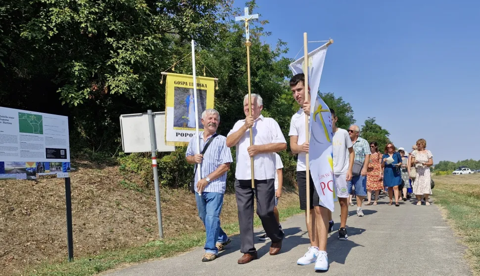 Velika Gospa Popovac - svetište Marije Lurdske