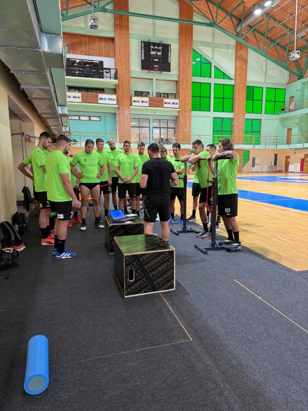 PRIPREME RUKOMETA&Scaron;A NEXE-a NA ZLATIBORUFOTO: RK NEXE