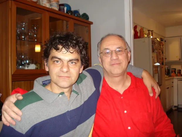 Dražen i Josip na jendom od susreta u SAD-u