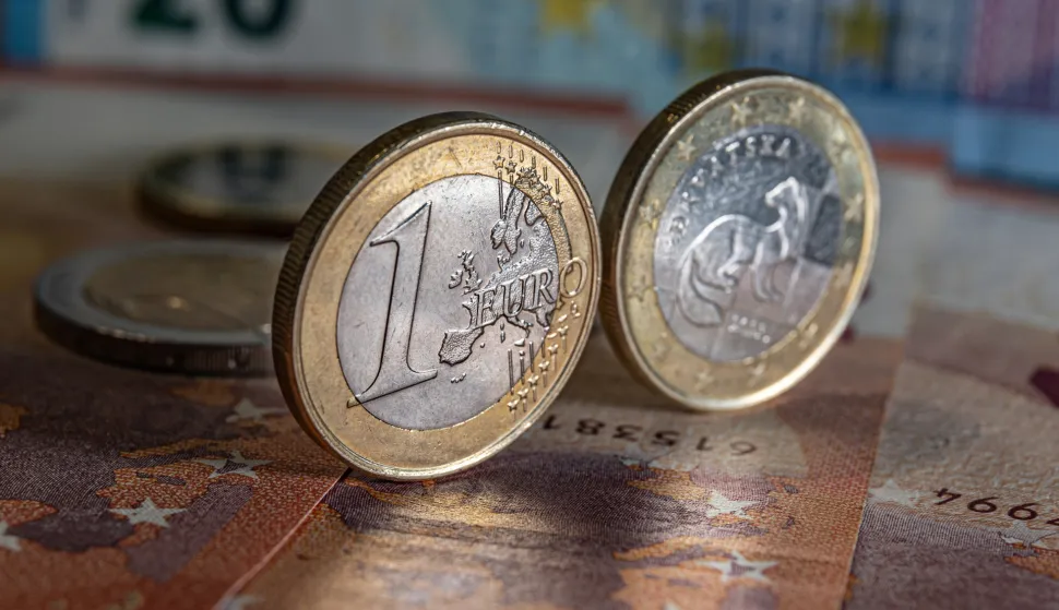 08.02.2023. Osijek - Od 01.sjecnja 2023 godine euro je nova sluzbena valuta u Republici Hrvatskoj. Photo: Davor Javorovic/PIXSELL