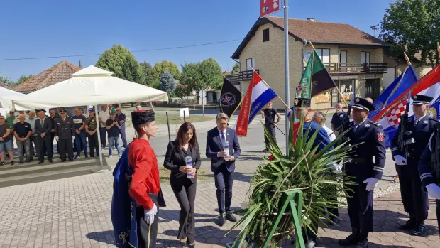 Obilježavanje 34. obljetnice stvaranja hrvatske policije i pogibije prvih policajaca u Baranji