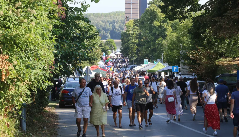Aljmaš, 15. 08. 2025, Aljmaš, svetište, Blagdan Velike Gopse, vjernici, svečenici.snimio GOJKO MITIĆ