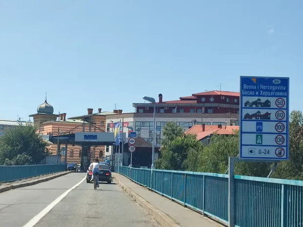 Ulaz u Brčko, kolovoz 2025.snimila Marija Le&scaron;ić Omerović