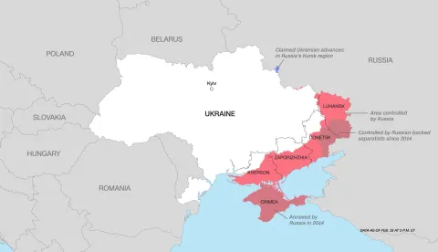 MAGAZINMaps show the territories key to any Ukraine-Russia deal