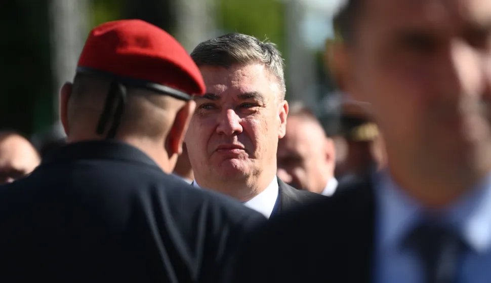 Knin, 05.08.2025. - Obilje?avanje Dana pobjede i domovinske zahvalnosti, Dana hrvatskih branitelja i 30. obljetnice Vojno-redarstvene operacije "Oluja". Na fotografiji Zoran Milanovi?. foto HINA/ Mario STRMOTI?/ ms