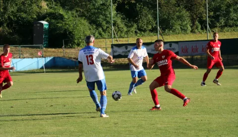 Veterani su igrali Supersport Hrvatski nogometni kup protiv trećeliga&scaron;a GrobničanaSNIMIO: VLADIMIR GRGURIĆ 