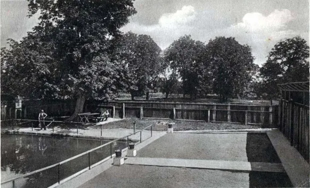 Orahovca - Orahovačko kupalište 20-ih godina prošlog stoljeća 