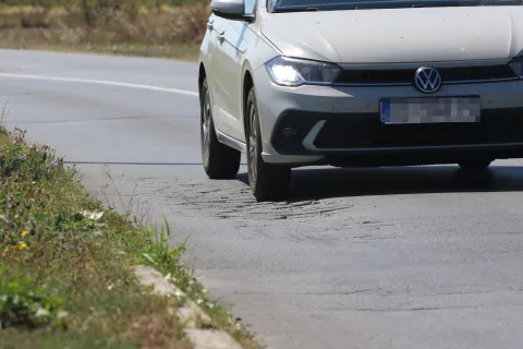 Osijek, 20. 08. 2025, S - cesta, od Čepinske do Portanove, u lo&scaron;em stanju, uskoro kreće rekonstrukcija kompletne ceste.snimio GOJKO MITIĆ