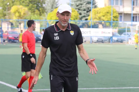 Bjelo Brdo, 16. 08. 2025, Igralište u Bijelom Brdu, nogomet, BSK Bjelo Brdo - Opatija, SuperSport Prva liga. Igor Budiš, trener BSK-a.snimio GOJKO MITIĆ