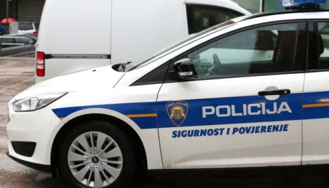 06.03.2018., Sibenik -Policijski automobili.Photo: Dusko Jaramaz/PIXSELL