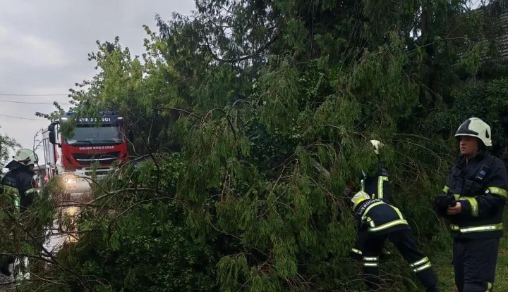 DVD Donji grad, intervencija nakon nevremena 21. 09. 2025.