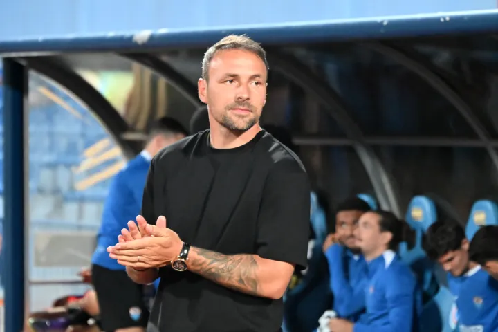 Vinkovci, 22.08.2025. - Supersport HNL 4. kolo Vukovar 1991 - Gorica. Na fotografiji Gordon Schildenfeld.foto HINA/Gordan Panić 