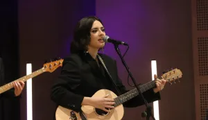 Osijek, 18. 01. 2025, Kulturni centar Osijek. Koncertna dvorana Franjo Krežma. Koncert Mie Dimšić.snimio GOJKO MITIĆ