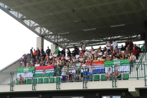 Vardarac, 23. 08. 2025, Otvorenje V Arene u Vardarcu i nogometna utakmica, Vardarac - Bedem (Ivankovo), Treča NL Istok. Prva utakmica na V Areni.snimio GOJKO MITIĆ