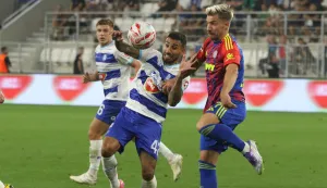 Osijek, 24. 08. 2025, Opus Arena, nogomet, Osijek -Hajduk, SuperSport HNL 25/26. Guades Borges Renan (42).snimio GOJKO MITIĆ