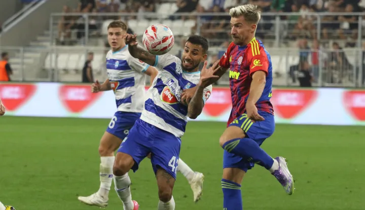 Osijek, 24. 08. 2025, Opus Arena, nogomet, Osijek -Hajduk, SuperSport HNL 25/26. Guades Borges Renan (42).snimio GOJKO MITIĆ