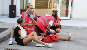 ORAHOVICA - KOLOVOZ 2024. - Pokazna vježba u sklopu završne svečanosti bila je fantastičnaSNIMIO: VLADIMIR GRGURIĆ