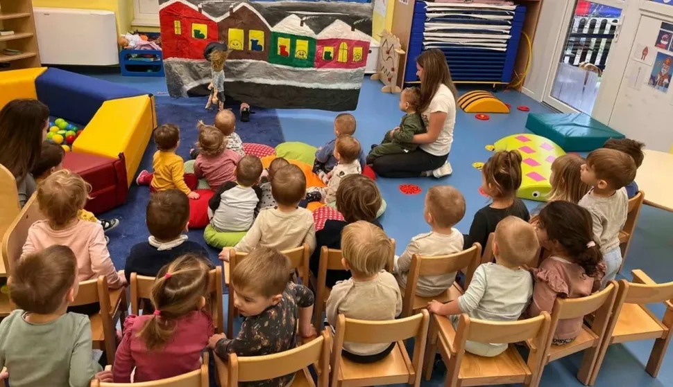 Mališani u Dječjem vrtiću "Vukovar 1"