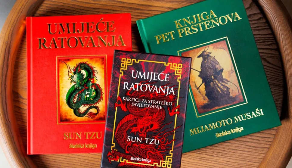 Školska knjiga, Miyamoto Musashi Knjiga pet prstenova, Sun Tzu Umijeće ratovanja