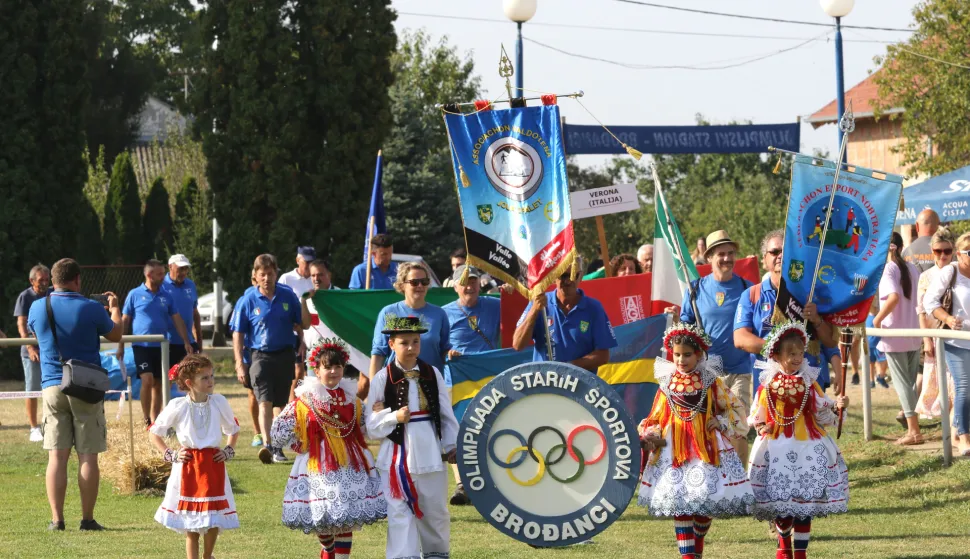 Brođanci, 25. 08. 2024, 50. Olimpijada starish sportova u Brođancima. Mihmohod i natjecanja.snimio GOJKO MITIĆ