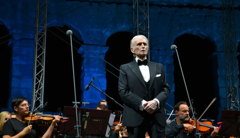 Jose Carreras u pulskoj Areni 2025.