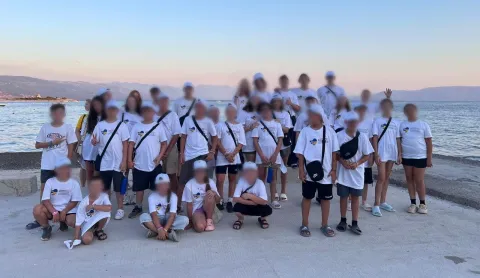 Djeca iz Ukrajine posjetila Osijek i Jadran, Centar za nestalu i zlostavljanu djecu