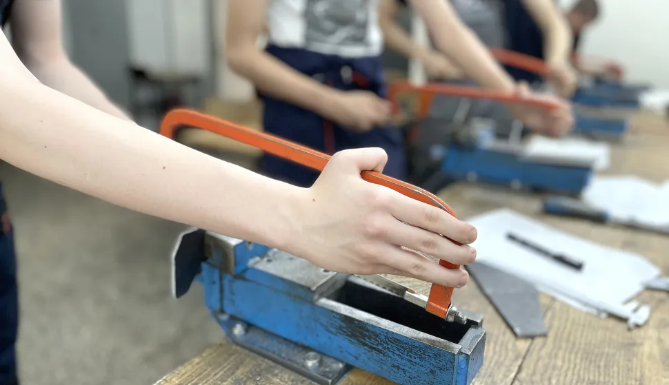 Osijek, 09. 05. 2023, Strojarska skola, Dani otvorenih vrata, cnc, robotika, automehanika, obnovljivi izvor energije, radioniceSNIMIO BRUNO JOBST