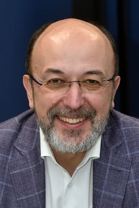 Zagreb, 29.01.2025 (pogled) - Kresimir Macan, snimanje podcasta, na slicifoto Davor Kovacevicpogled