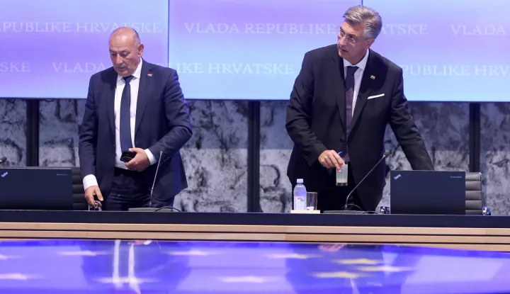 28.08.2025., Zagreb - U NSK odrzana je 113. sjednica Vlade RH. Photo: Patrik Macek/PIXSELL