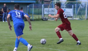 Osijek, 31. 05 2025, Igralište u Višnjevcu, nogmoet, Višnjevac - Baranja Belje (Beli Manstir), MŽNL Osijek - Vinkovci.snimio GOJKO MITIĆ