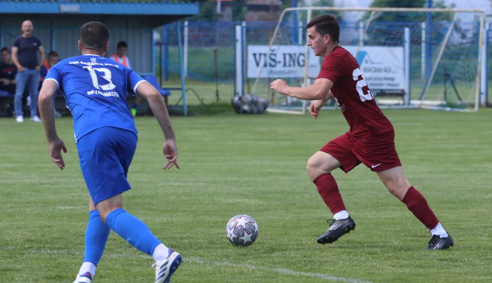 Osijek, 31. 05 2025, Igralište u Višnjevcu, nogmoet, Višnjevac - Baranja Belje (Beli Manstir), MŽNL Osijek - Vinkovci.snimio GOJKO MITIĆ