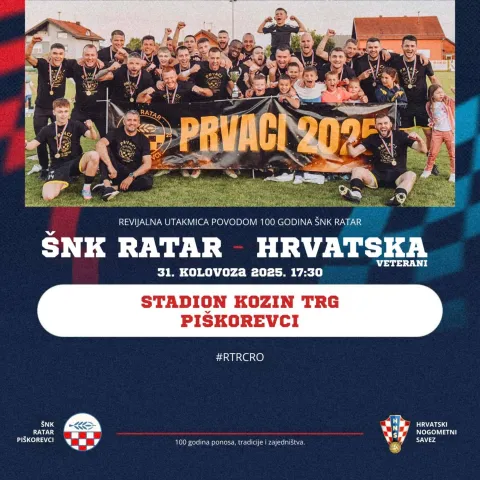 ŠNK RATAR PIŠKOREVCI STO GODINA