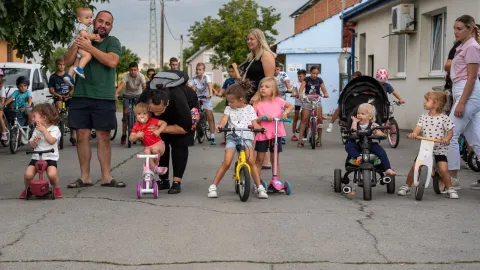 Dječja biciklijada u Bogdanovcima