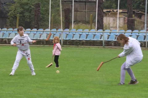 Brođanci, 31. 08. 2025, 51. Olimpijada starih sportova Brođanci, mimohod, paljenje Oimpijskog plamena i natjecanja.snimio GOJKO MITIĆ