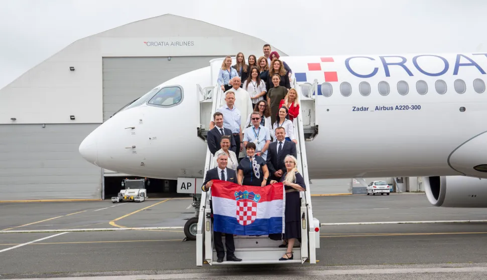 Croatia Airlines dočekao šesti novi Airbus A220-300, kolovoz 2025.