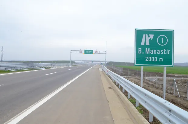 osijek, 30 studeni 2022, 11,00 sati, autocesta josipovac - beli manastir, koridor Vc, slavonikanovinar ivan alilovićsnimio zdenko pušić