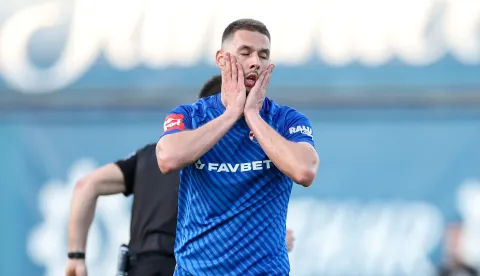 27.04.2025., stadion Maksimir, Zagreb - SuperSport HNL, 32. kolo, GNK Dinamo - HNK Rijeka. Marko Pjaca. Photo: Slavko Midzor/PIXSELL