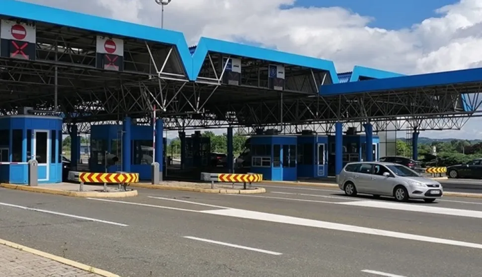 Granični prijelaz, ilustracija od policije