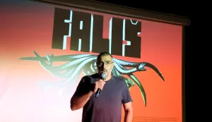 03.09.2025., Sibenik - Otvorenje Falis-a, Festivala alternative i ljevice Sibenika u Tvrdjavi Barone. Branko Sekulic Photo: Dusko Jaramaz/PIXSELL