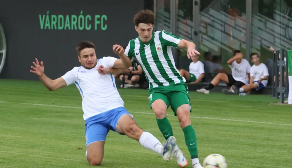 Vardarac, 23. 08. 2025, Otvorenje V Arene u Vardarcu i nogometna utakmica, Vardarac - Bedem (Ivankovo), Treča NL Istok. Prva utakmica na V Areni.snimio GOJKO MITIĆ