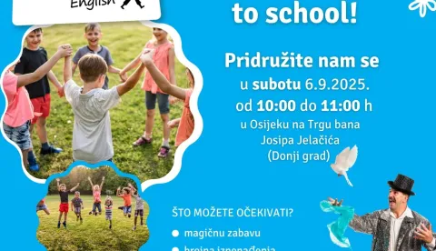 Helen Doron Osijek Istok Welcome back to school party najava, 5.9.2025.Foto: Helen Doron Osijek Istok