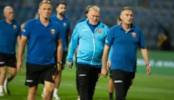 05, September, 2025, Podgorica - The fifth round match of Group L of the 2026 World Cup qualifiers between Montenegro and the Czech Republic was played at the City Stadium in Podgorica. Robert Prosinecki, trener/coach (Montenegro). Photo: R.R./ATAImages05, septembar 2025, Podgorica - Utakmica petog kola Grupe L kvalifikacija za Svetsko prvenstvo 2026 izmedju Crne Gore i Ceske odigrana je Gradskom stadionu u Podgoricu. Photo: R.R./ATAImages Photo: R.R./ATAImages/PIXSELL